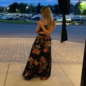 Lulus two-piece dress